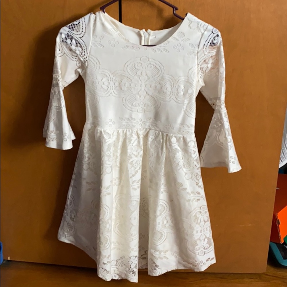Off white lace dress
